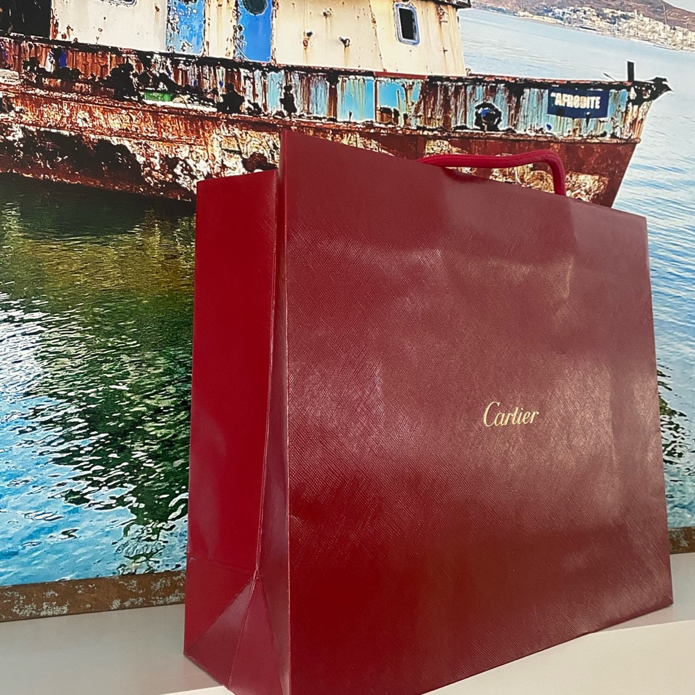 Cartier shopping/gift bag. new